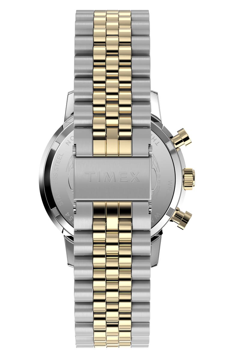 Timex<sup>®</sup> Marlin Chronograph Bracelet Watch, 40mm, Alternate, color, Two-Tone