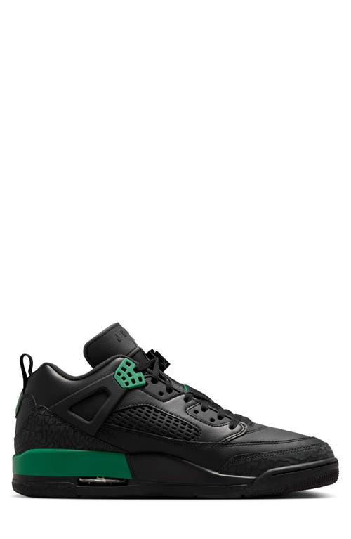 Nike Spizike Low Top Sneaker In Black/anthracite/pine Green