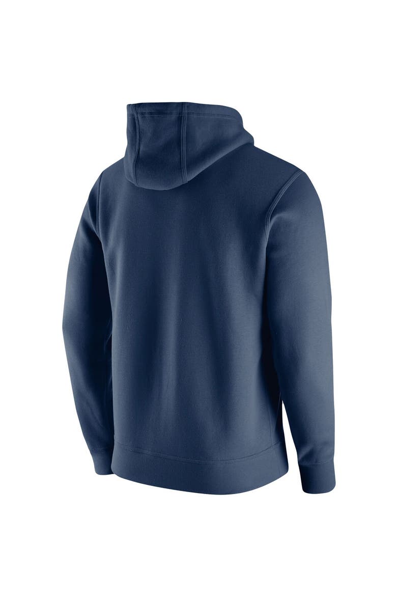 Men's Nike Navy Michigan Wolverines Vintage Sailor Hat Wolverine Hoodie, Alternate, color, Navy
