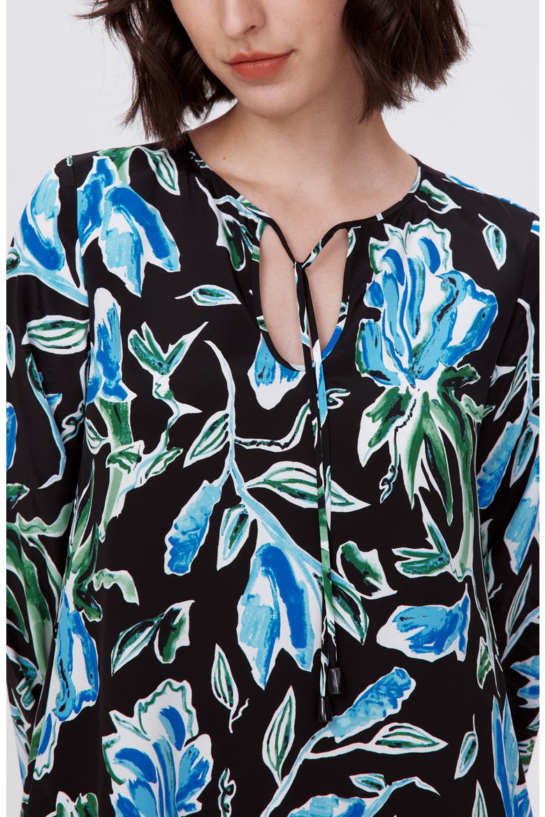 Vandy Floral Long Sleeve Maxi Dress, Alternate, color, TULIP FIELDS BLUE LG