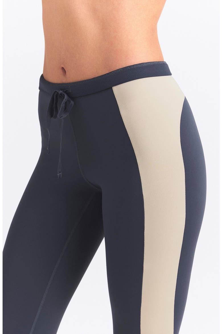 High Waist Leggings, Alternate, color, DEEP ROYAL/ STONE