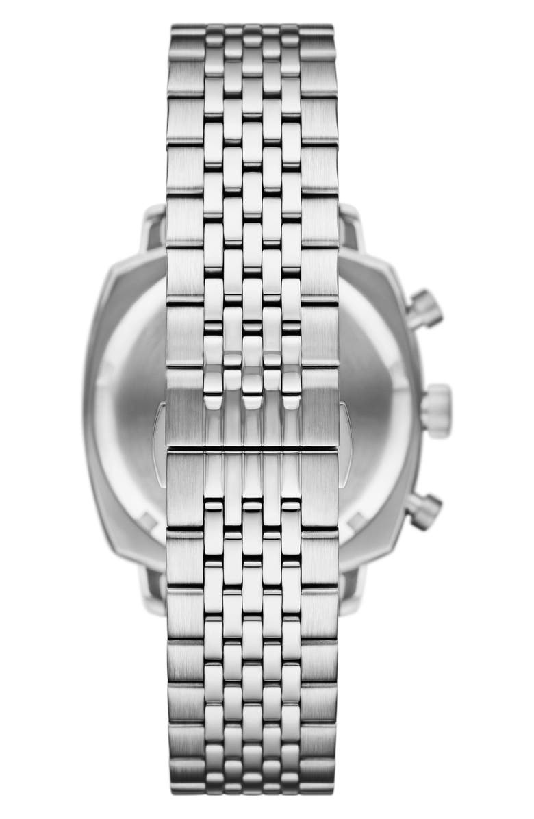 Emporio Armani Chronograph Bracelet Watch, 40mm, Alternate, color, Silver