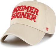'47 Men's '47 Tan Oklahoma Sooners Clean Up Adjustable Hat