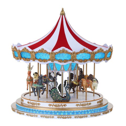 17 in. Light Show Carousel