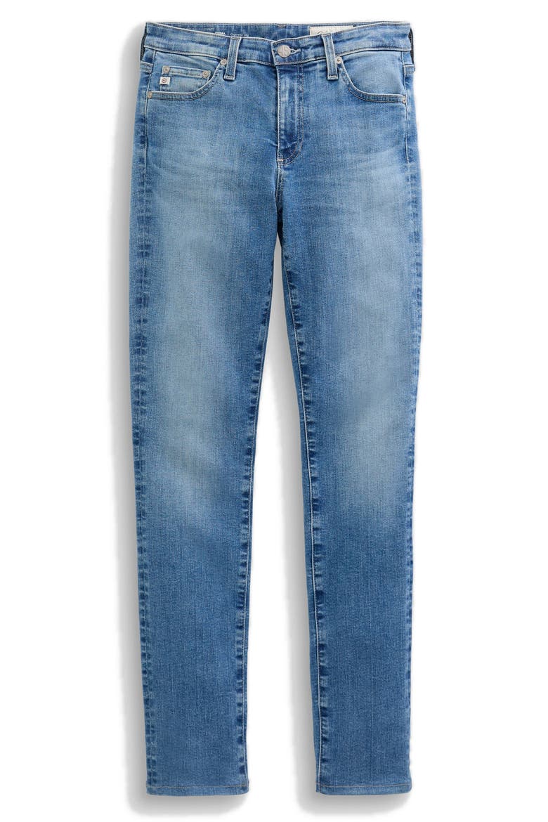 Prima Low Rise Cigarette Jeans, Alternate, color, 18 YEARS SMOLDER