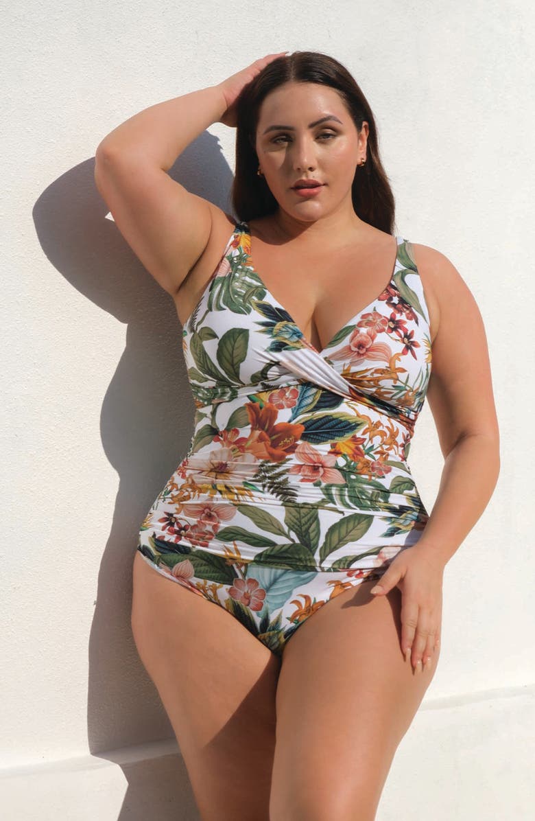 Artesands Into the Salt Delacroix One-Piece Swimsuit, Alternate, color, White