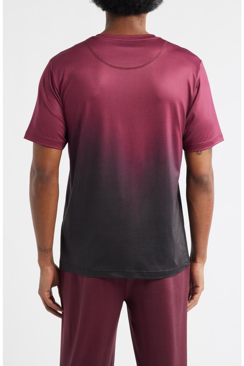 Tempo Tech T-Shirt, Alternate, color, FADE MERLOT