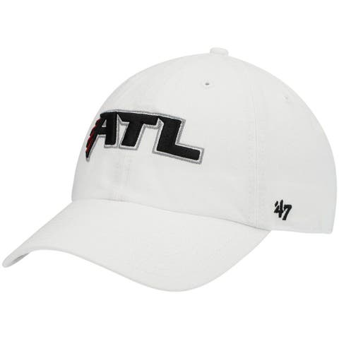 Men's '47 White Atlanta Falcons Clean Up Adjustable Hat