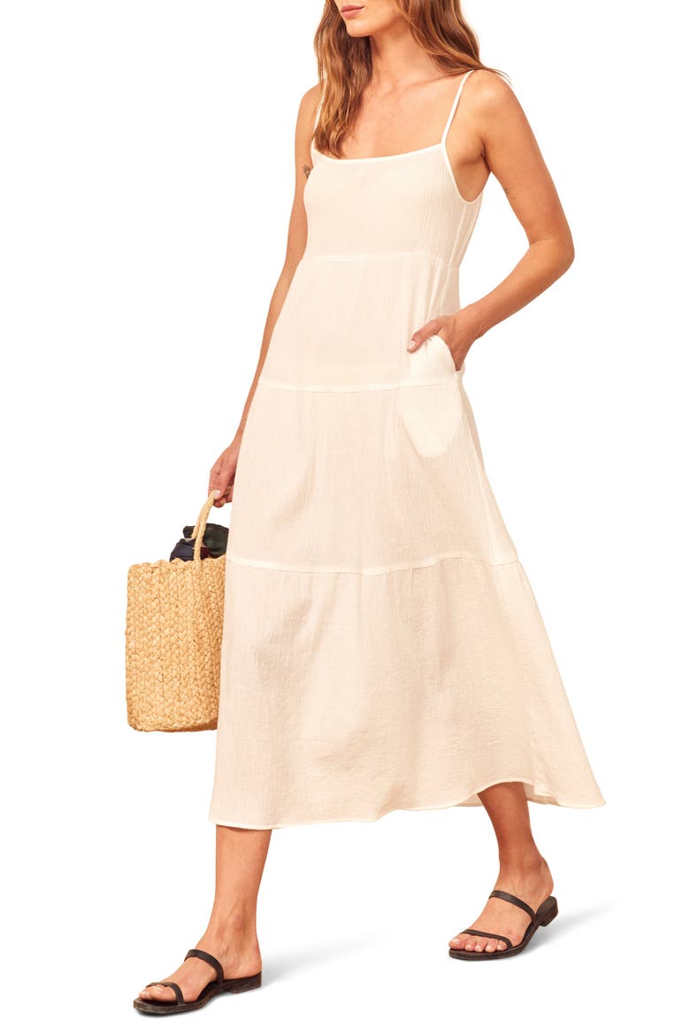 Ozark Organic Cotton Dress, Main, color, IVORY
