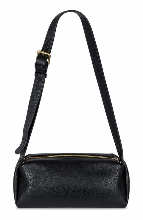 Emelie Suede Shoulder Bag