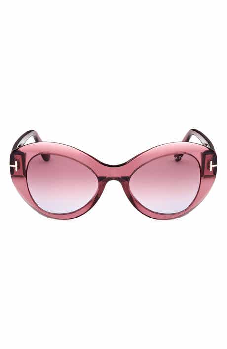 TOM FORD Butterfly 52mm Sunglasses