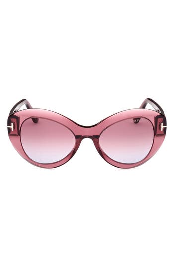 Tom Ford Butterfly 52mm Sunglasses In Pink