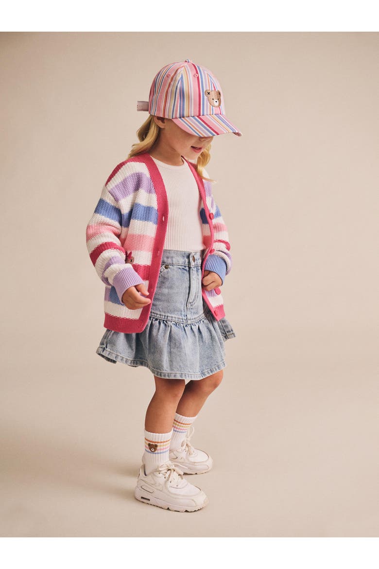 Dreamy Denim Frilly Skirt, Alternate, color, DENIM