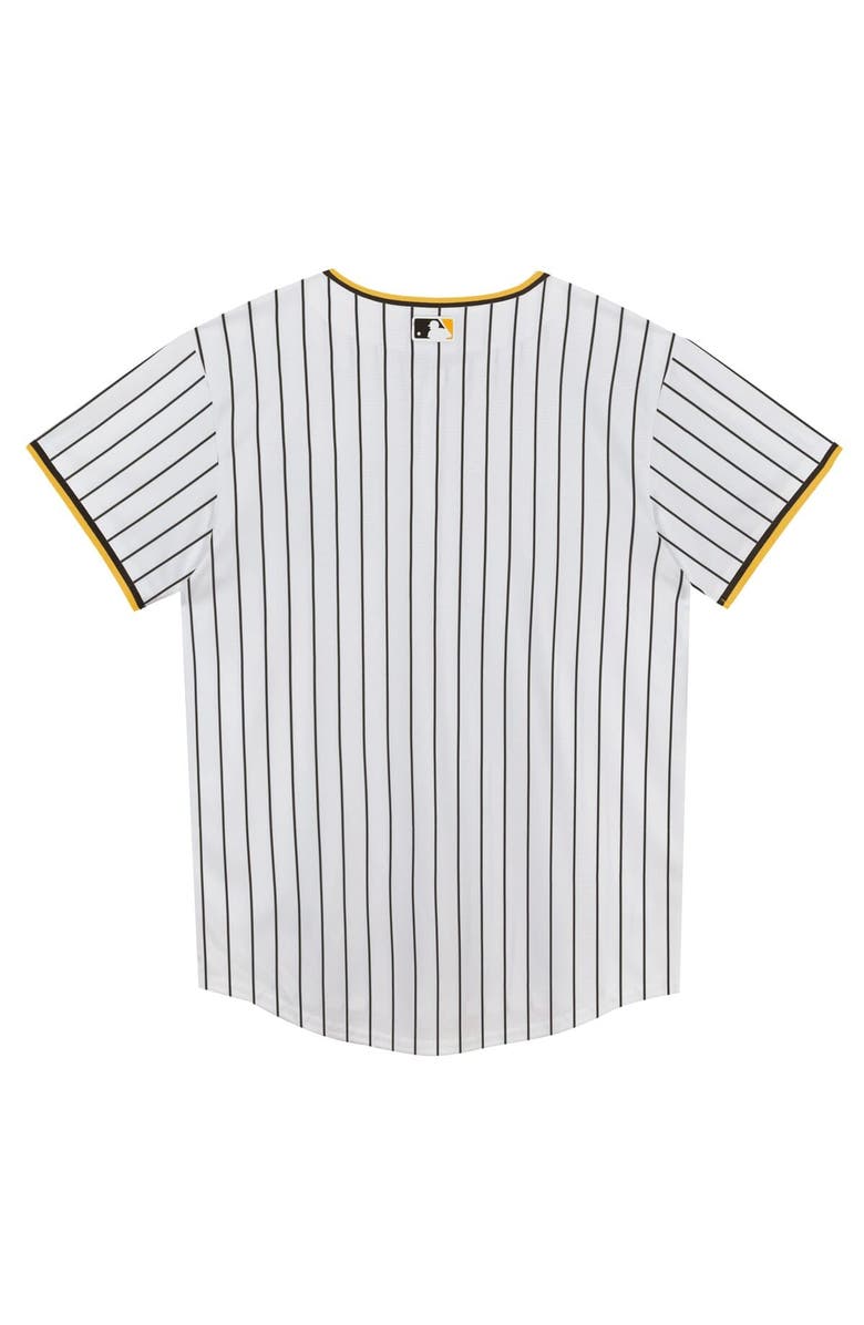 Outerstuff Preschool White San Diego Padres Home Blank Replica Jersey, Alternate, color, 