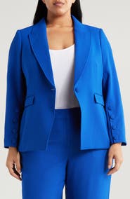 Tahari ASL One-Button Blazer