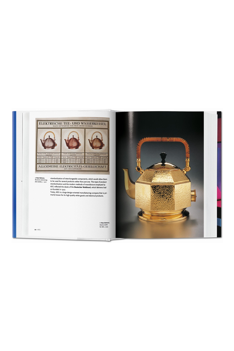 Design of the 20th Century Book, Alternate, color, Blue