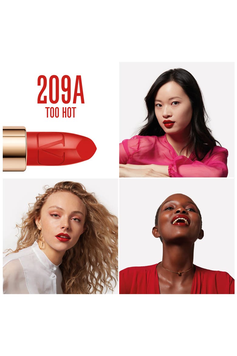 Rosso Valentino Refillable Lipstick, Alternate, color, 209A / SATIN