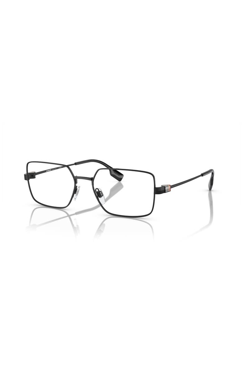 56mm Rectangle optical glasses, Main, color, Black