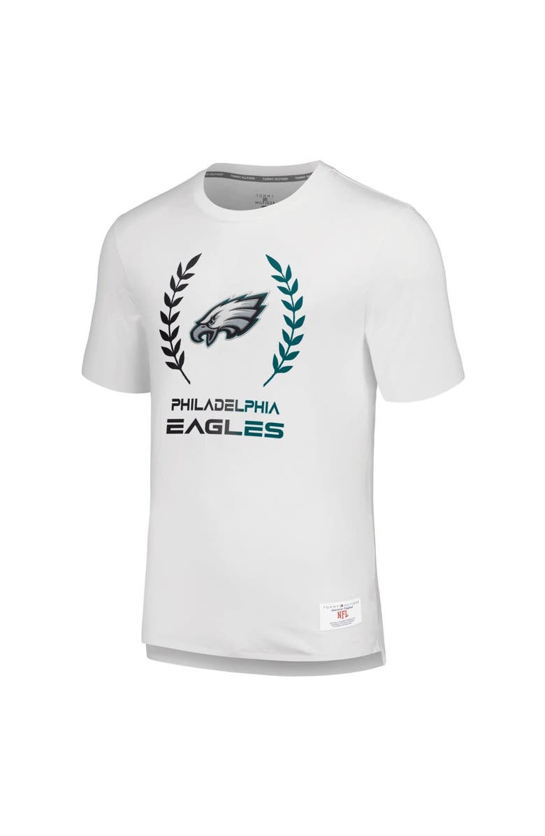 Tommy Hilfiger Men's Tommy Hilfiger White Philadelphia Eagles Miles T-Shirt, Alternate, color,