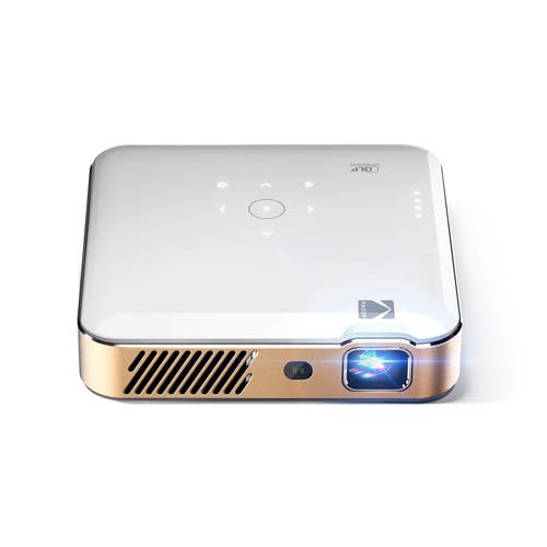 Kodak Luma 500 Pico Projector, Full HD Smart Projector with Google TV 11.0, Wi-Fi, Bluetooth, HDMI & More! in White  product
