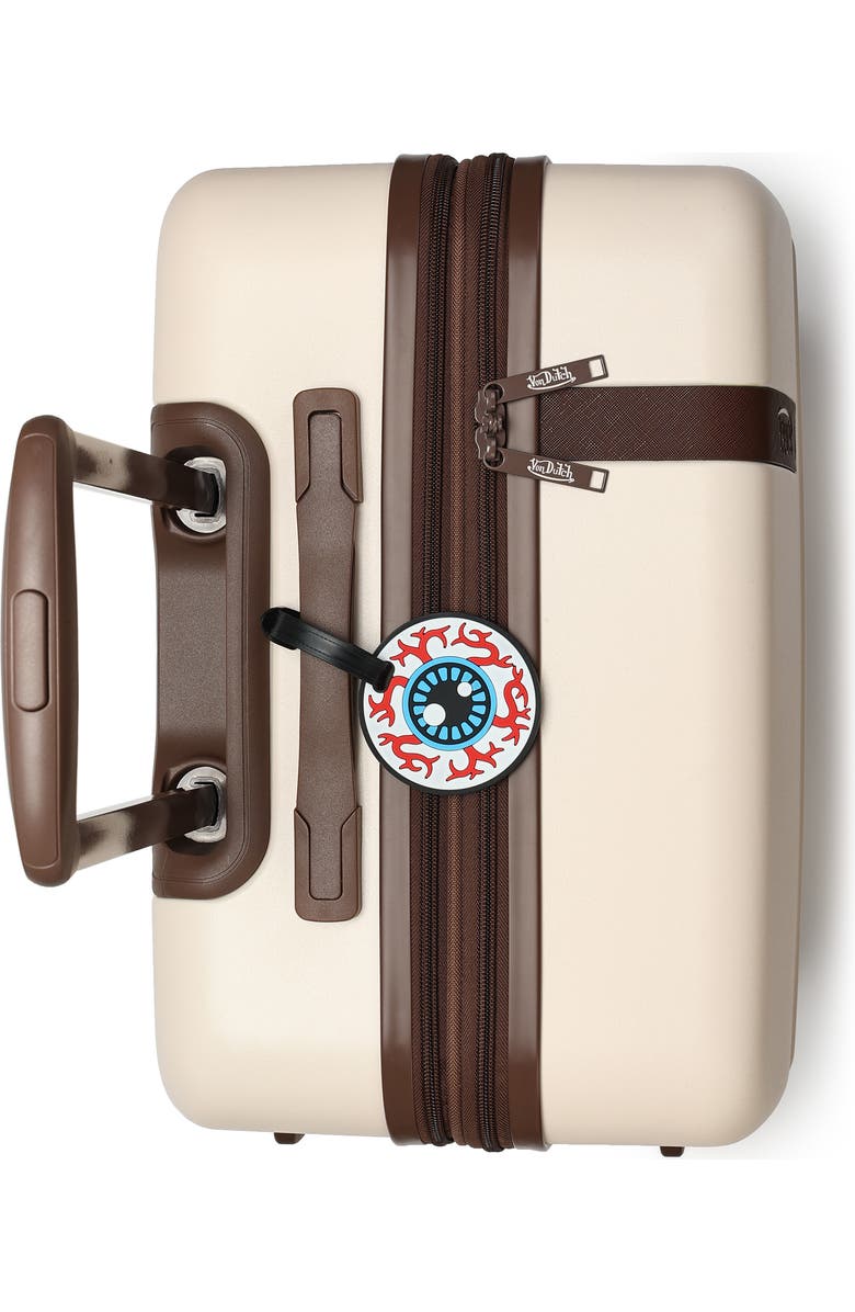 Von Dutch Vision 2-Piece Suitcase ID Tag Set with Adjustable Straps, Alternate, color, Vision