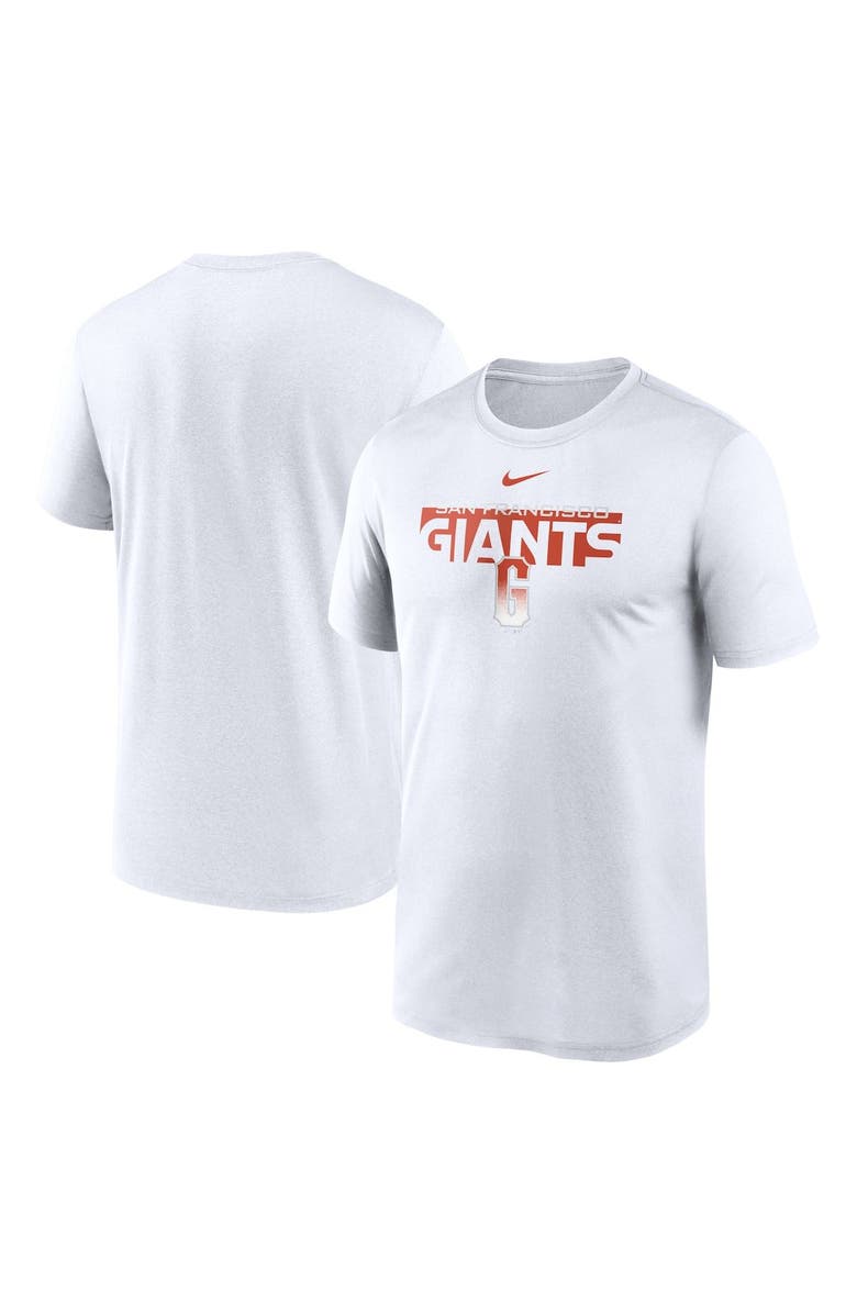 Nike Men's Nike White San Francisco Giants City Connect Legend Performance T-Shirt, Main, color,