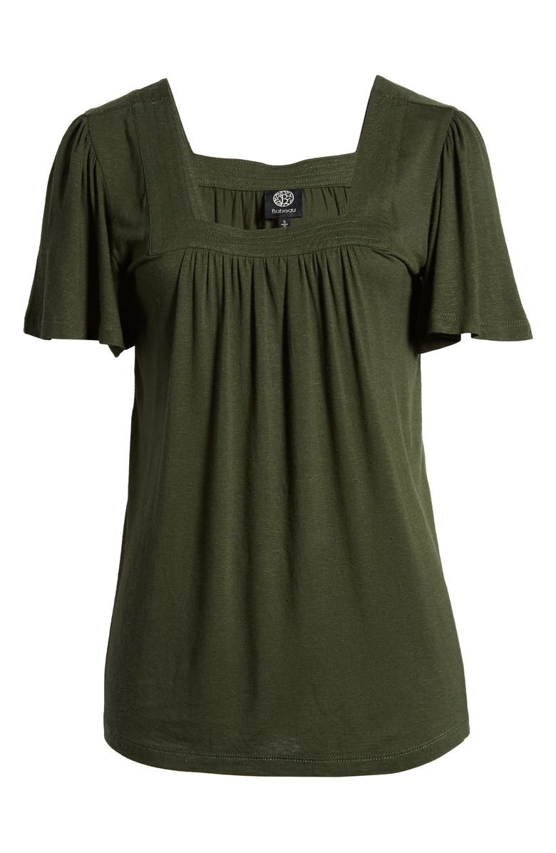 Bobeau Kate Square Neck Top, Alternate, color,