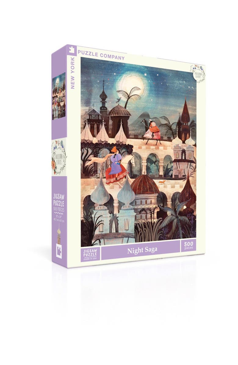 NEW YORK PUZZLE COMPANY Night Saga 500 Piece Puzzle, Alternate, color, NO COLOR