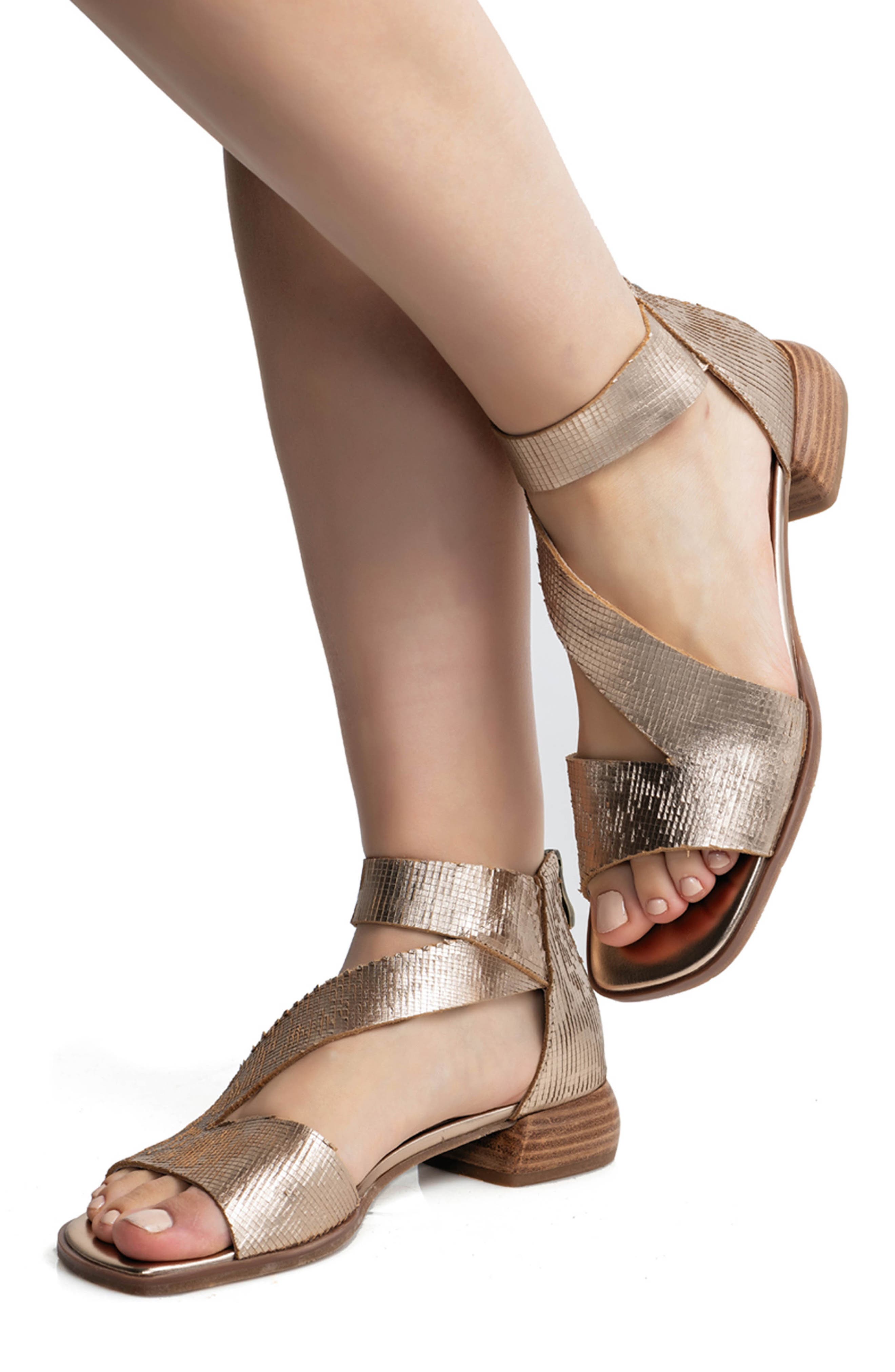 ANTELOPE Leigh Sandal, Alternate, color, Gold