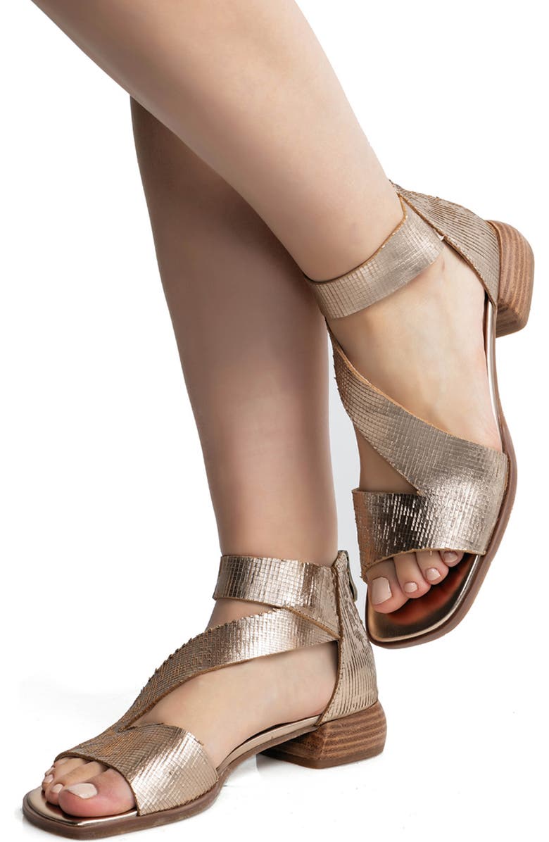 ANTELOPE Leigh Sandal, Alternate, color, Gold