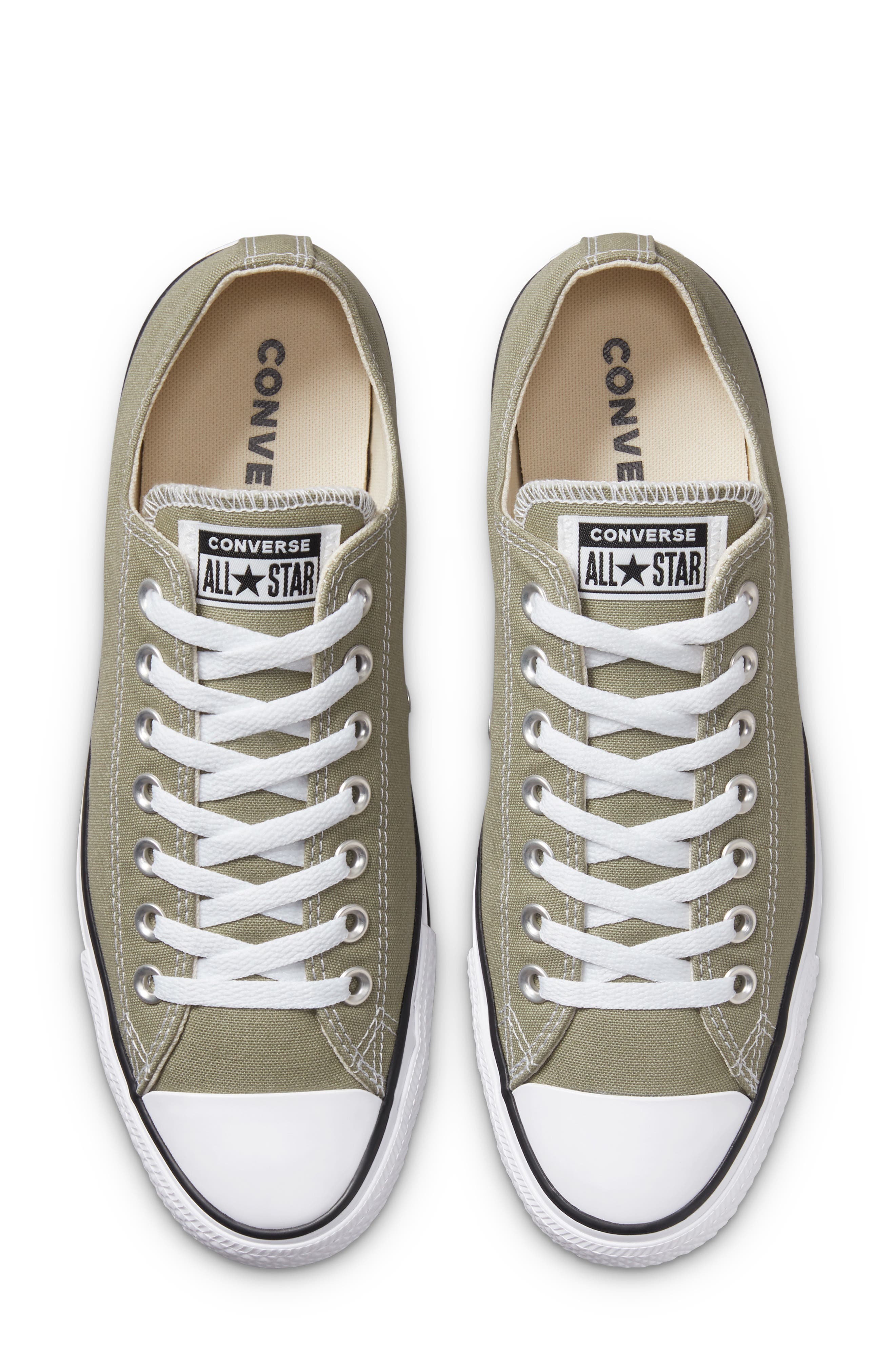 Gender Inclusive Chuck Taylor® All Star® Seasonal Ox Low Top Sneaker, Alternate, color, LIGHT FIELD SURPLUS