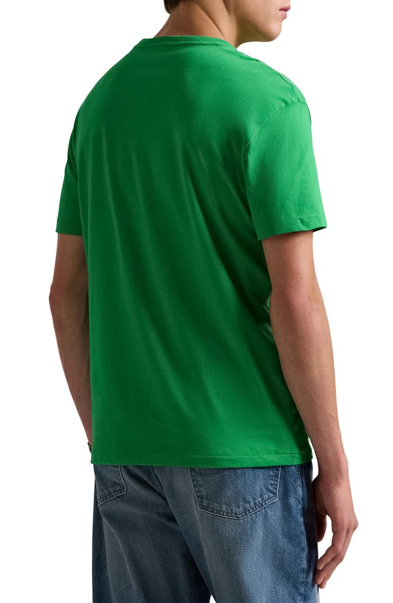 Polo Ralph Lauren Embroidered Short Sleeve Jersey T-Shirt, Alternate, color, 