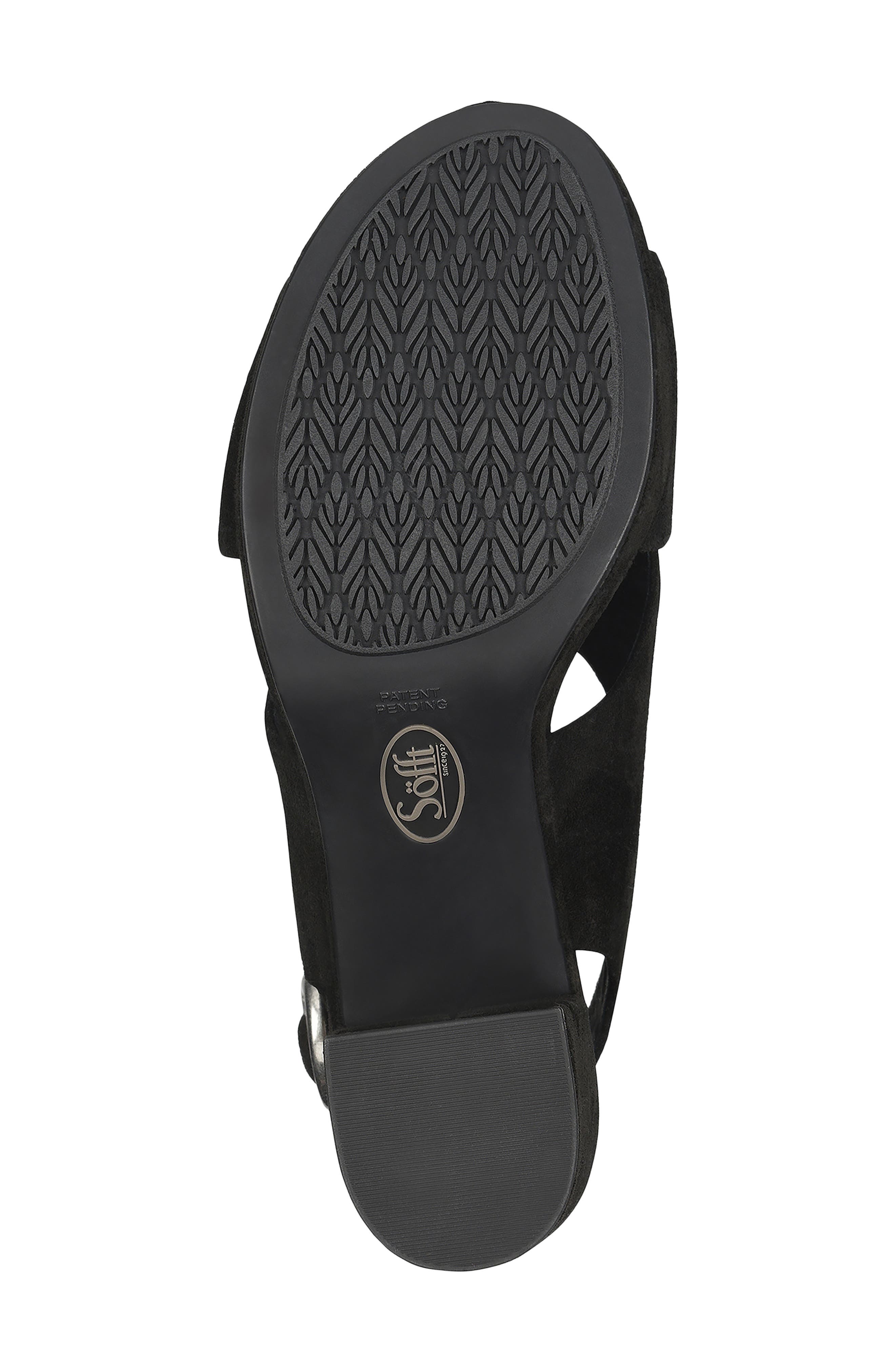 Söfft Lyric Slingback Platform Sandal, Alternate, color, Black