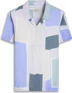 Bugatchi Jackson Abstract Print Camp Shirt