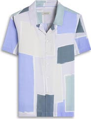 Bugatchi Jackson Abstract Print Camp Shirt