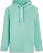 Bugatchi Quarter Zip Performance Hoodie