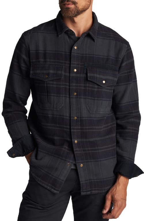 Rowan Axel Flannel Shirt Jacket in Midnight Plaid  product