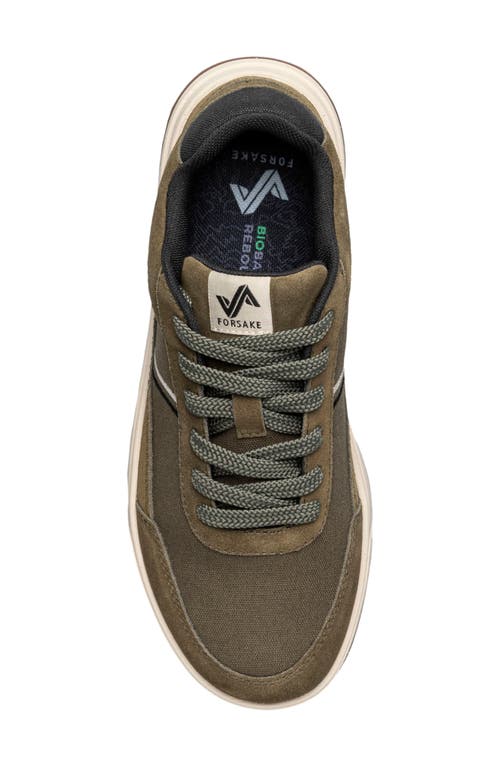 Forsake Mae Low Profile Sneaker In Olive