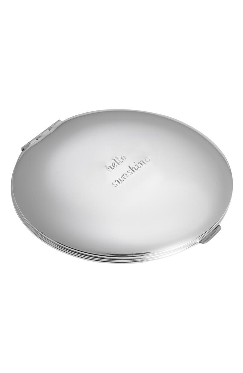 Kate Spade New York hello sunshine compact mirror, Alternate, color,