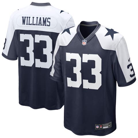 Men's Nike Javonte Williams Navy Dallas Cowboys Alternate Game Jersey