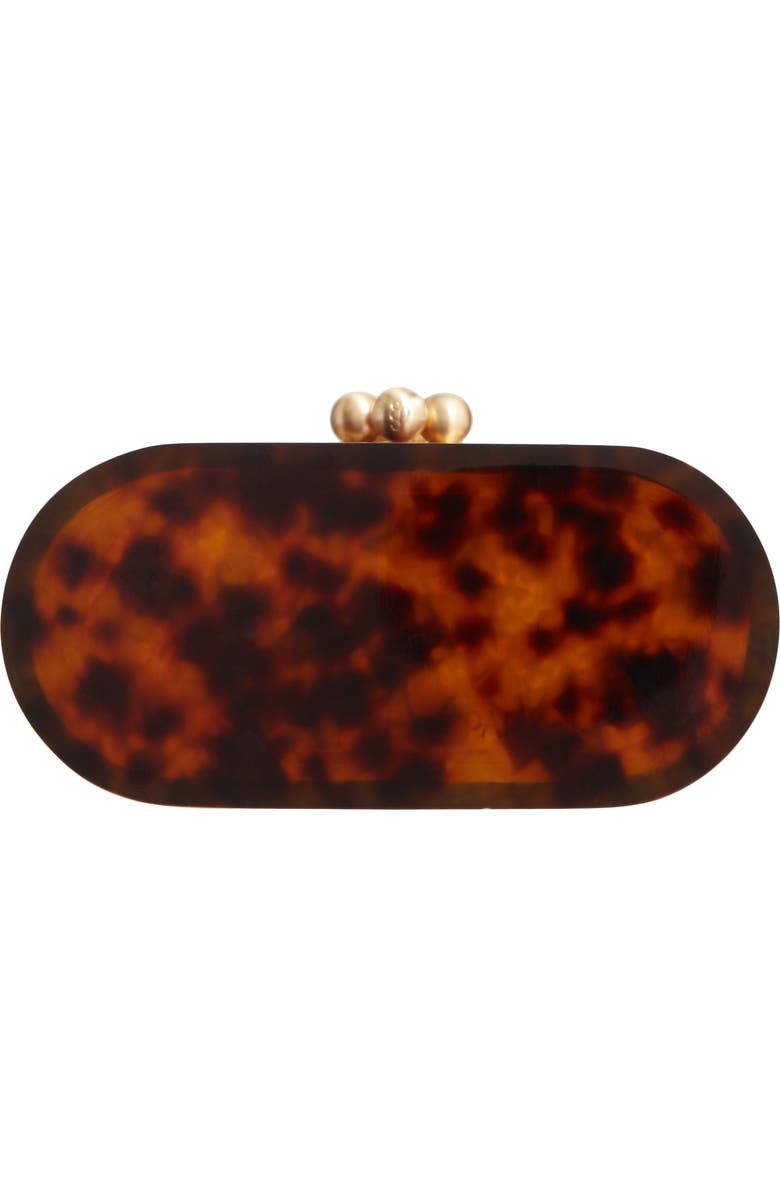 Edie Parker Oval Acrylic Bucket Bag, Alternate, color,