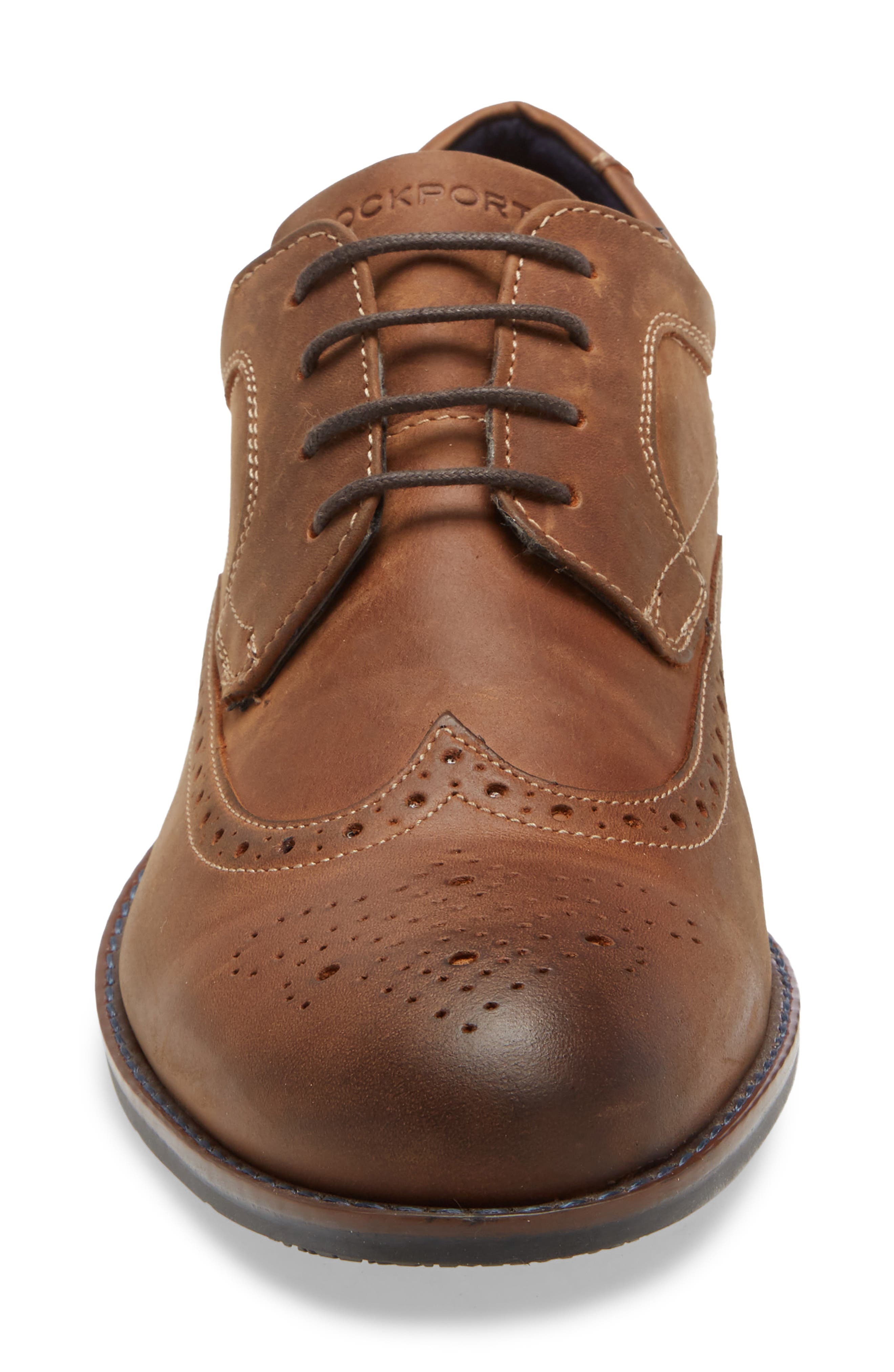 Dustyn Waterproof Wingtip, Alternate, color, SPICE