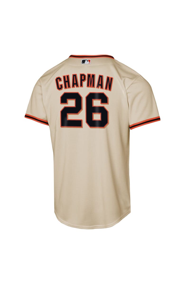 Nike Youth Nike Matt Chapman Cream San Francisco Giants Home Replica Jersey, Alternate, color, Cream