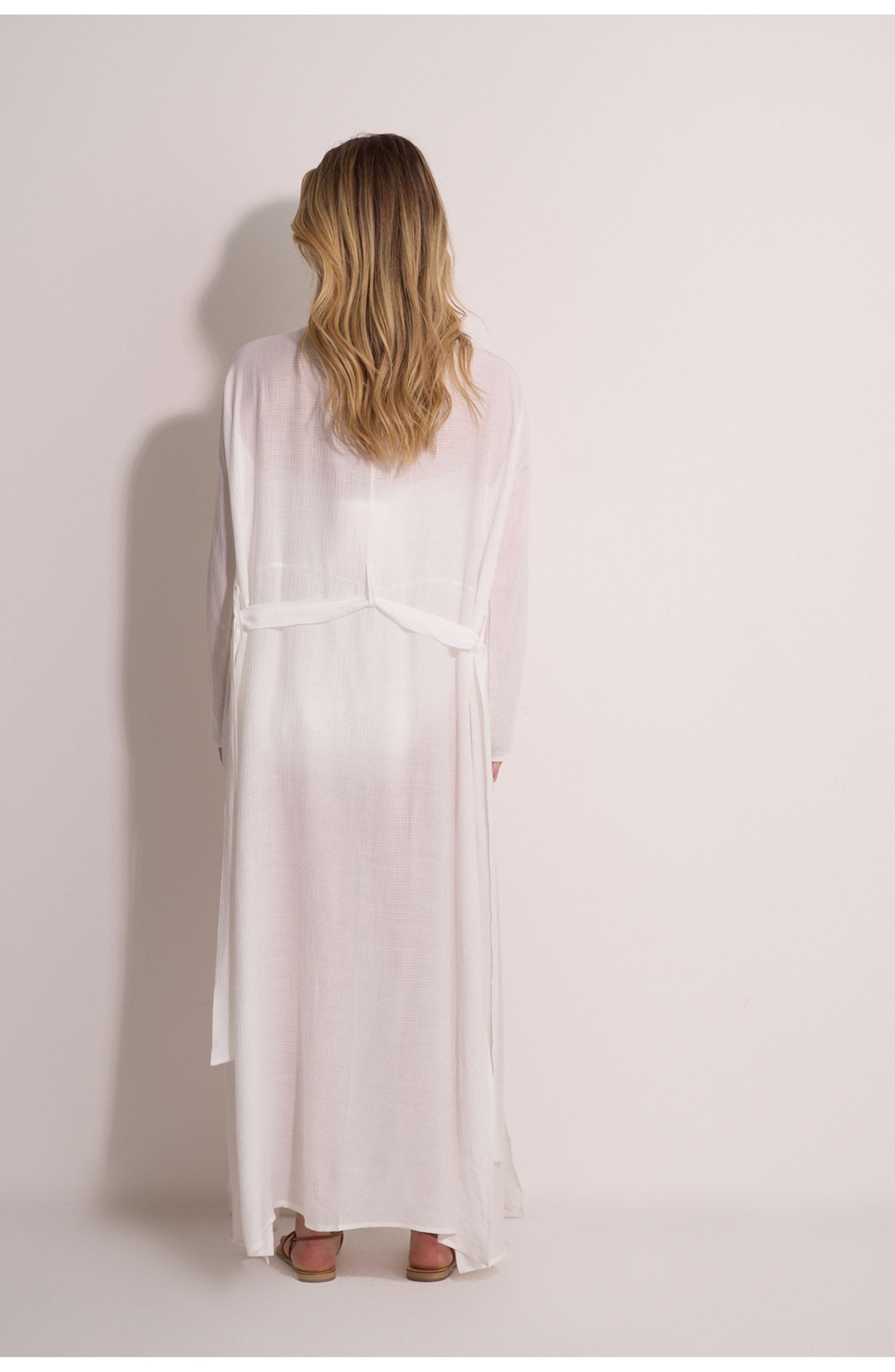 Classic Midi Cover-Up Robe - image 2