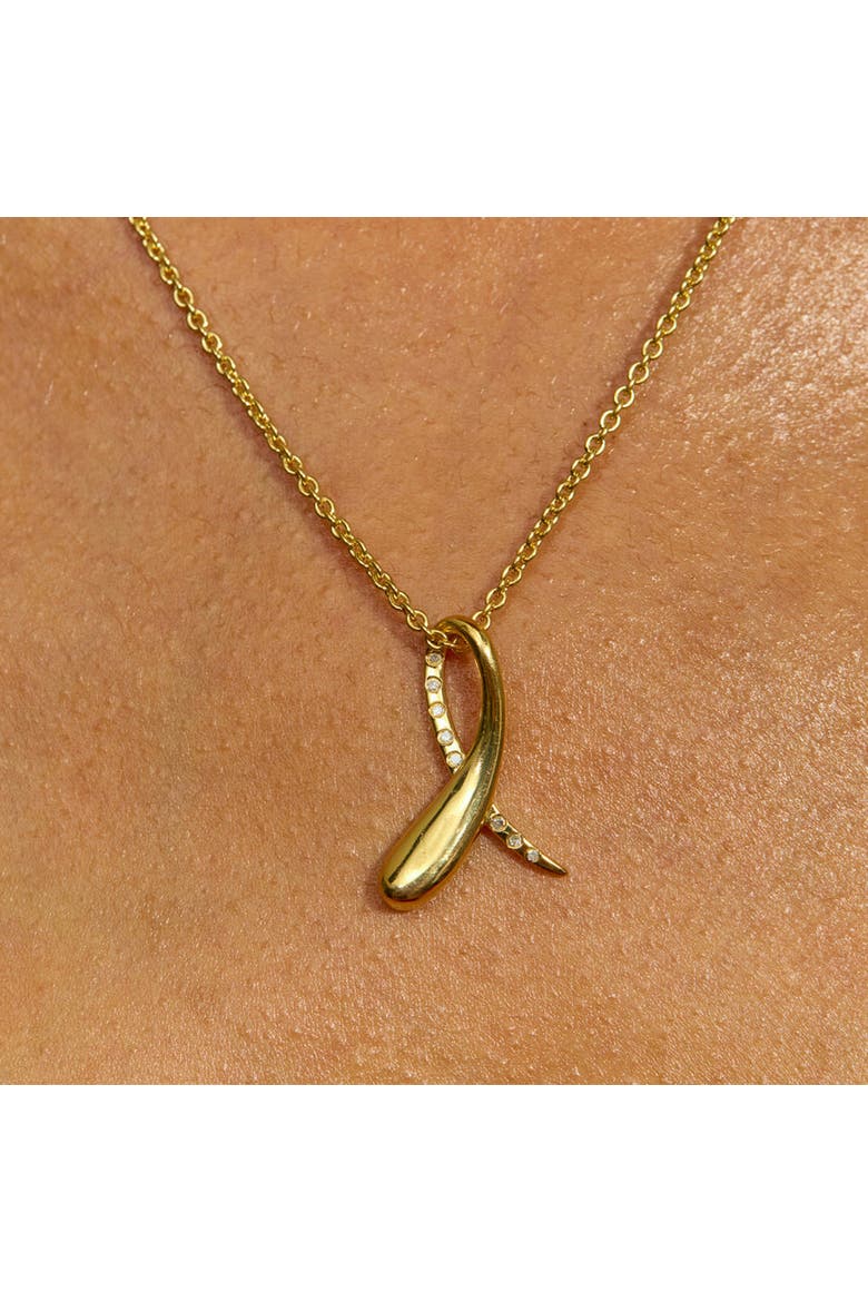 Sycamore Pendant, Alternate, color, Gold