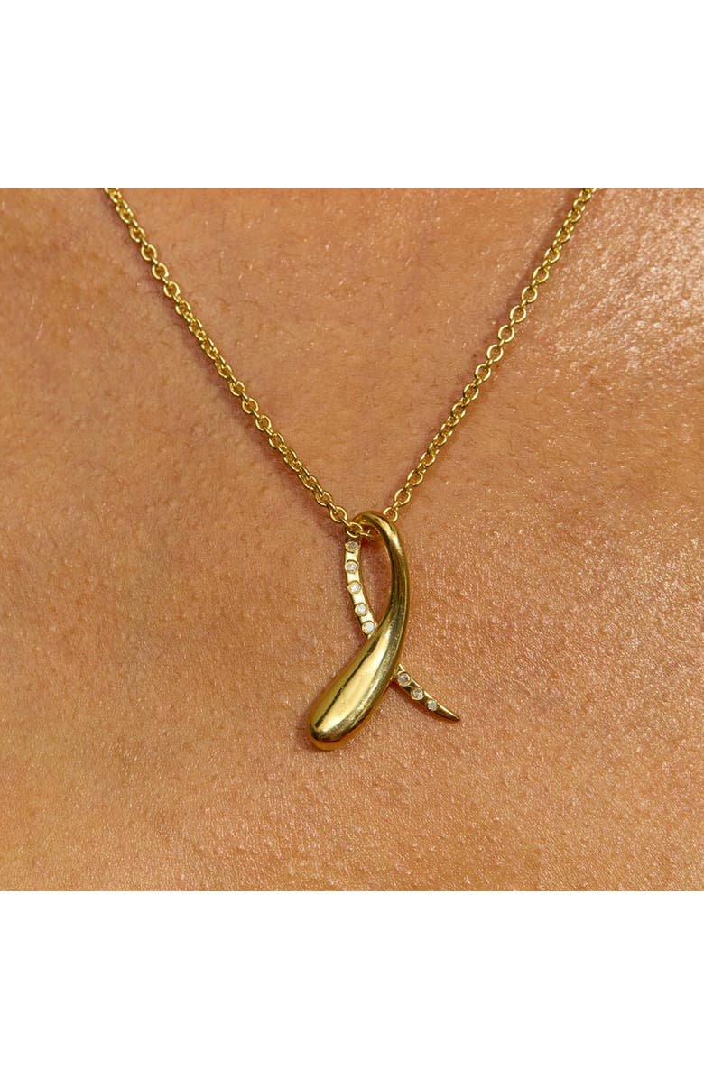 Lucy Quartermaine Sycamore Pendant, Alternate, color, Gold