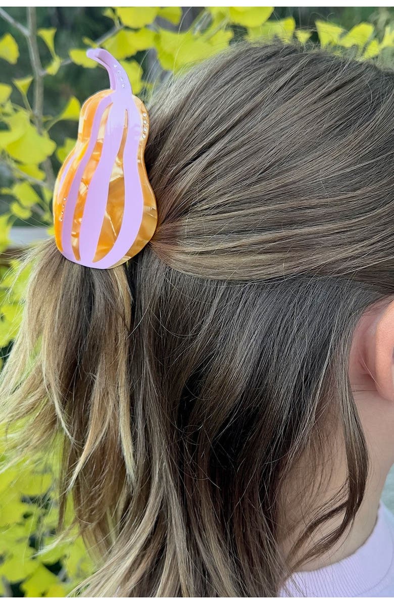 Centinelle Pink Squash Hair Claw, Alternate, color, Pink