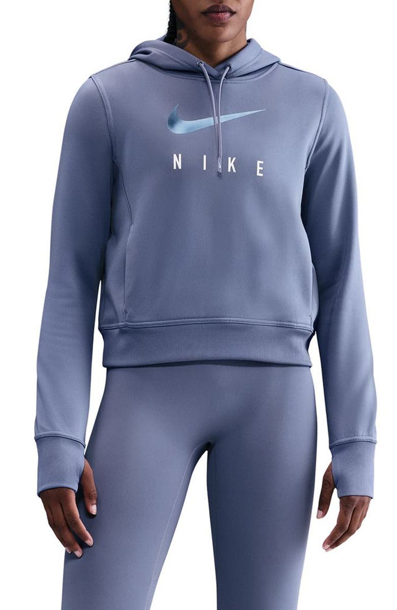Nike One Therma-FIT Hoodie, Main, color, World Indigo