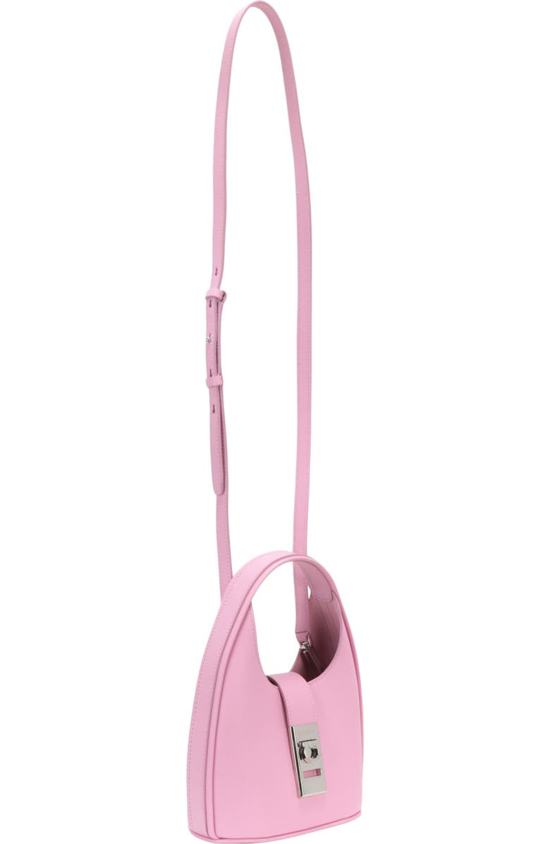 FERRAGAMO Gancio Leather Shoulder Bag, Alternate, color,