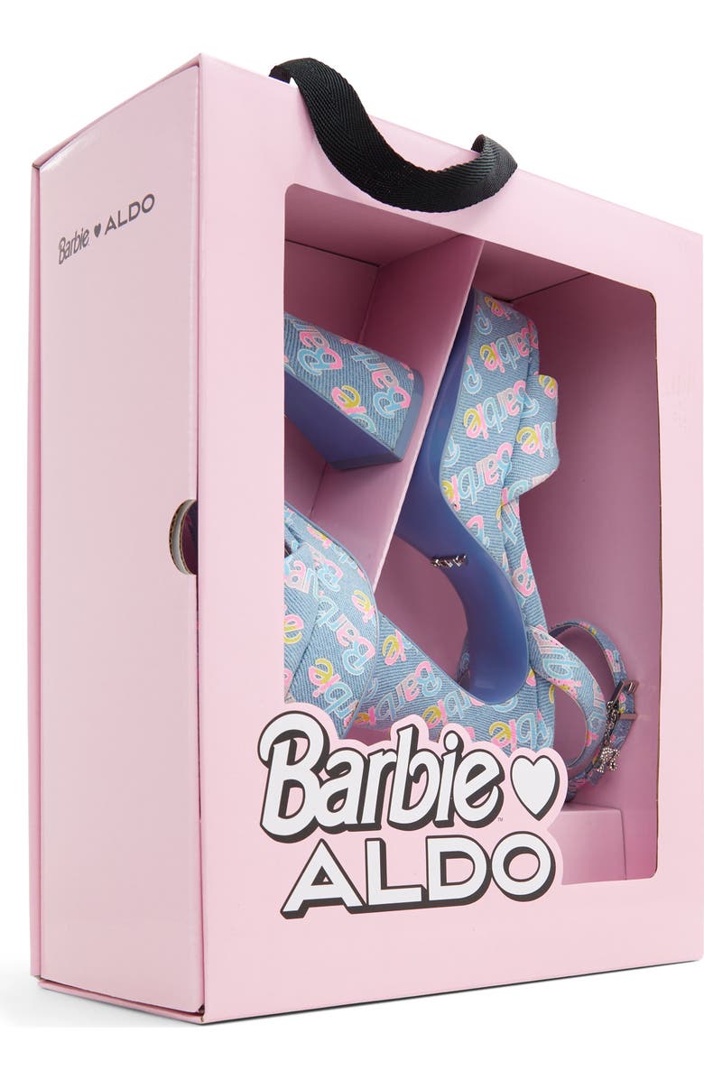 ALDO x Barbie Party Ankle Strap Platform Sandal, Alternate, color,